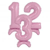 Numbers airfilling pink 63 cm/25 inch