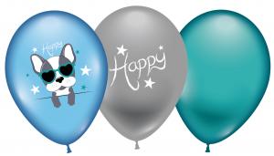 6 Ballons Happy Dog/Balloons 