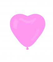 50 Herzballons rosa 