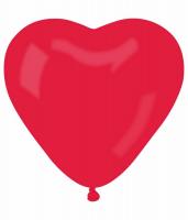 50 Heart Balloons red  