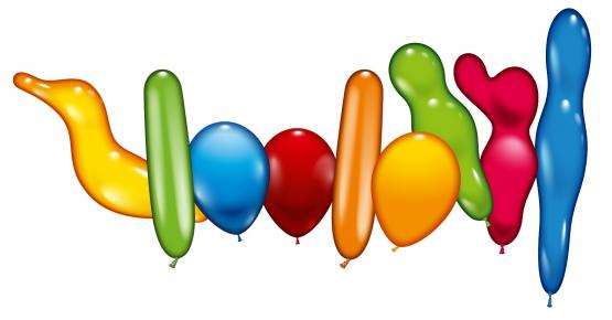 30 Ballons Bunte Mischung/ Balloons assorted 
