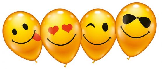 8 Ballons "What`s Smile" 
