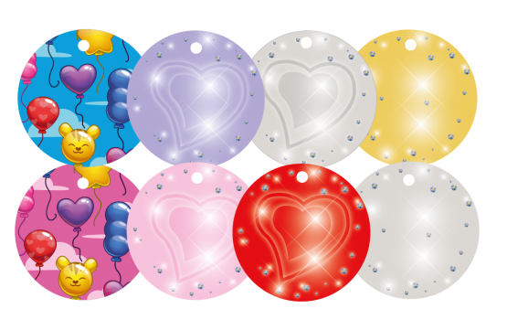 100 Ballongewichte Öko/ Balloon weights Eco 9,5 g neutral 
