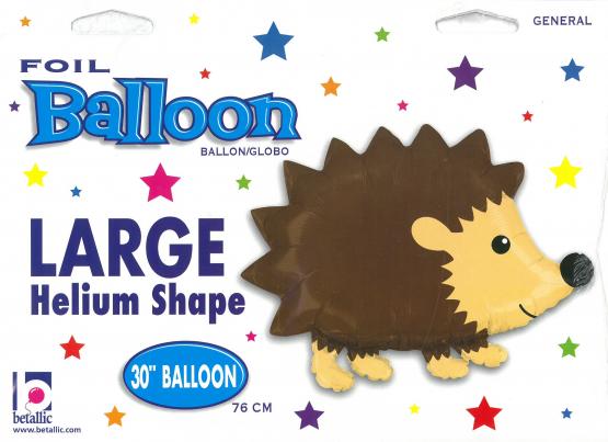 1 Foil Balloon Woodland hedgehog 